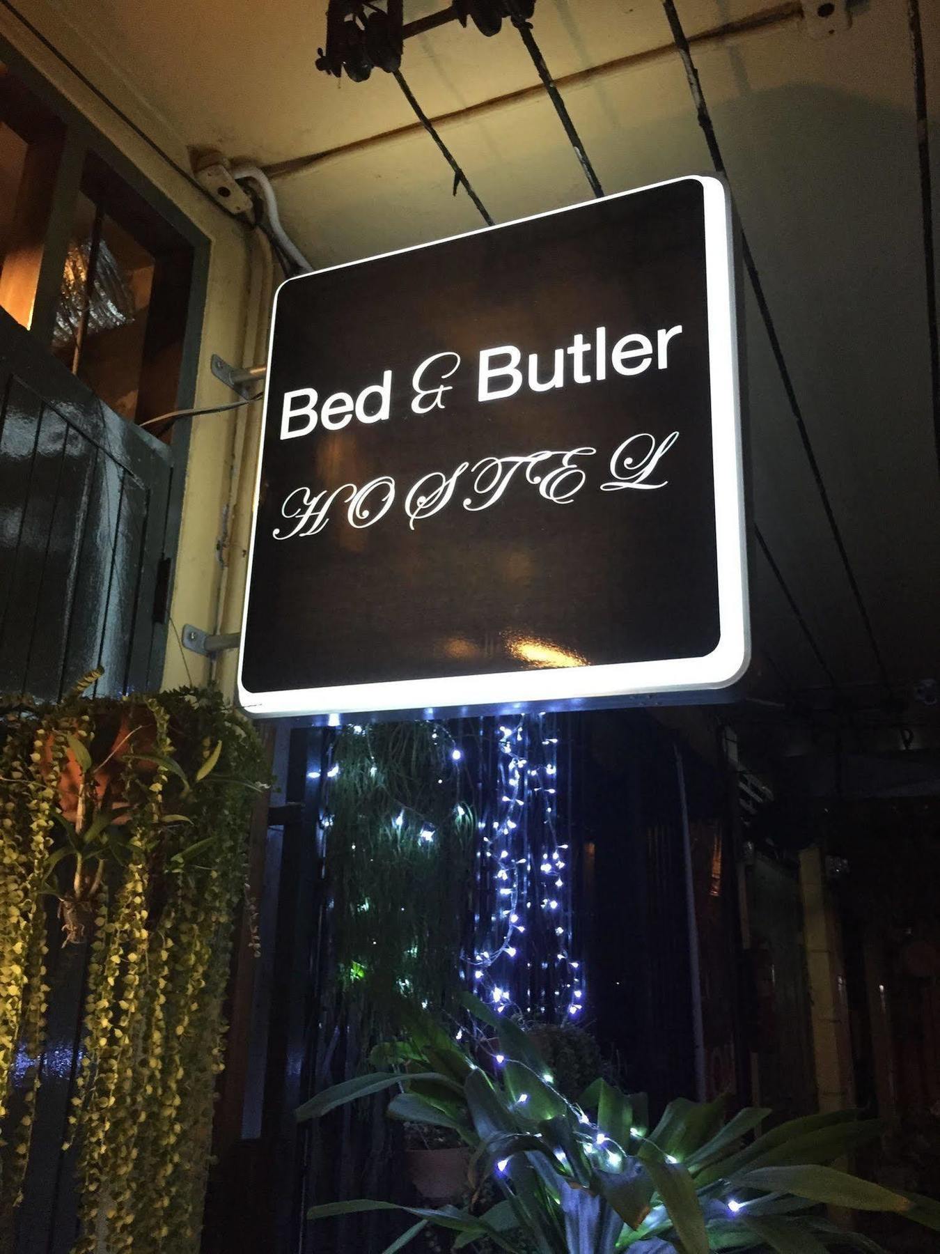 Bed And Butler Hostel Banguecoque Exterior foto