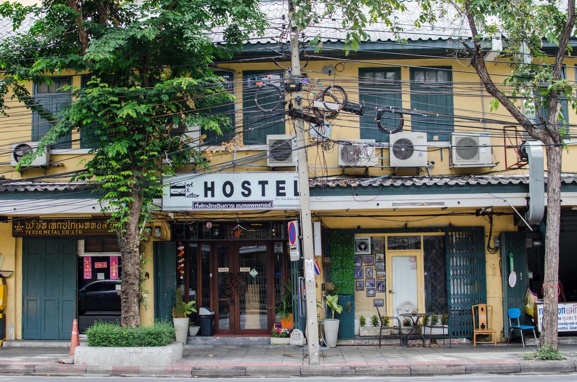Bed And Butler Hostel Banguecoque Exterior foto